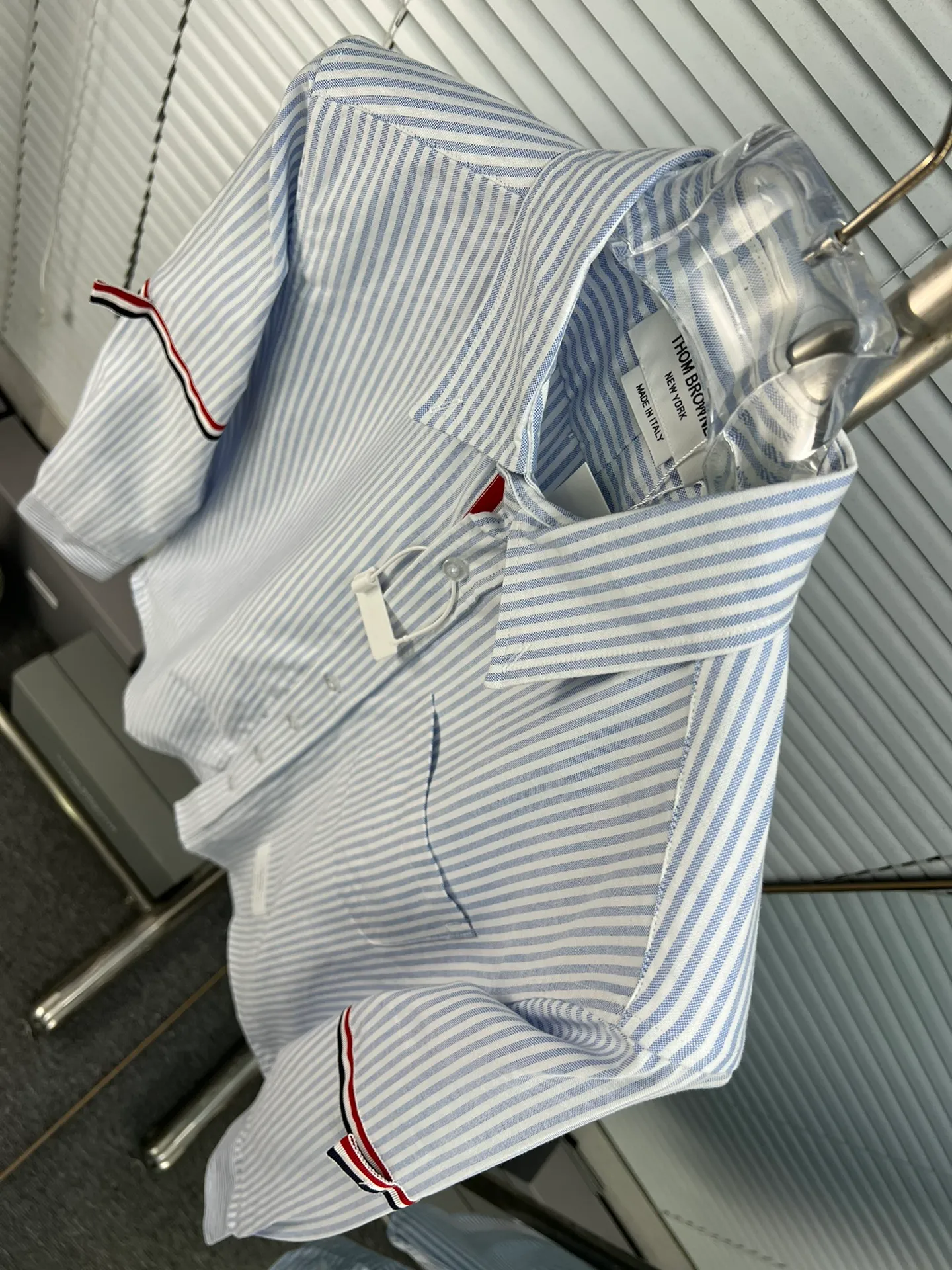 (THOM BROWNE + ） THOM BROWNE . TB Classic + ZP Authentic Same Style TB ：Blue /Gray Size：0/1/2/3/4